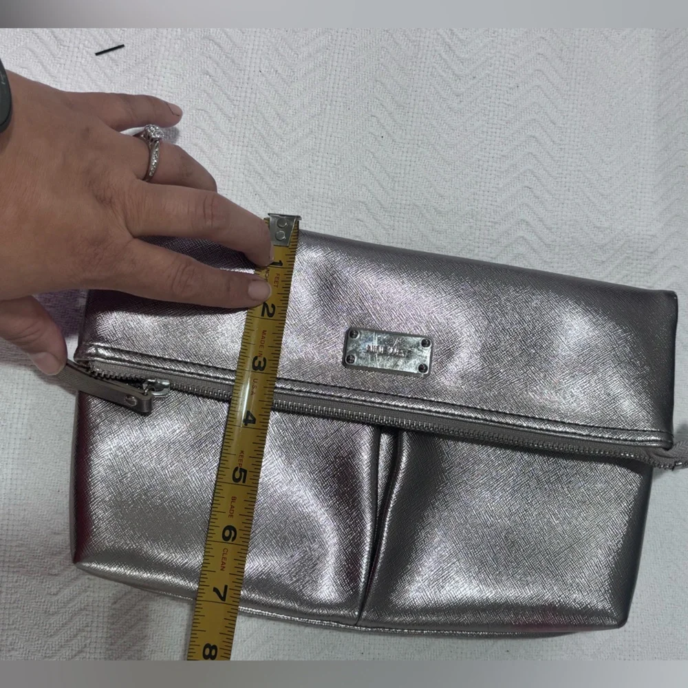 Nine West Silver Clutch